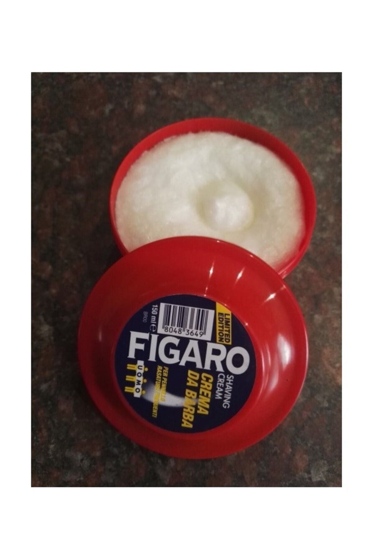 Figaro Kase Tıraş Sabunu İtalyan Malı Badem Kokulu Klasik Geleneksel Traş Sabunu 150 ml