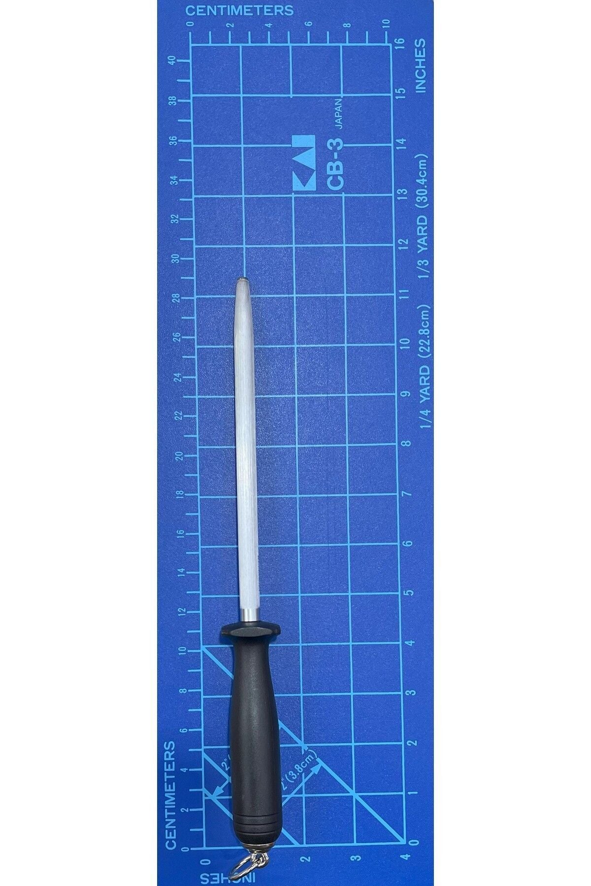 Solingen Yuvarlak Masat 18 Cm Alman Malı Chrom Vanadium C7 Profesyonel Bıçak Bileme Kasap Masatı