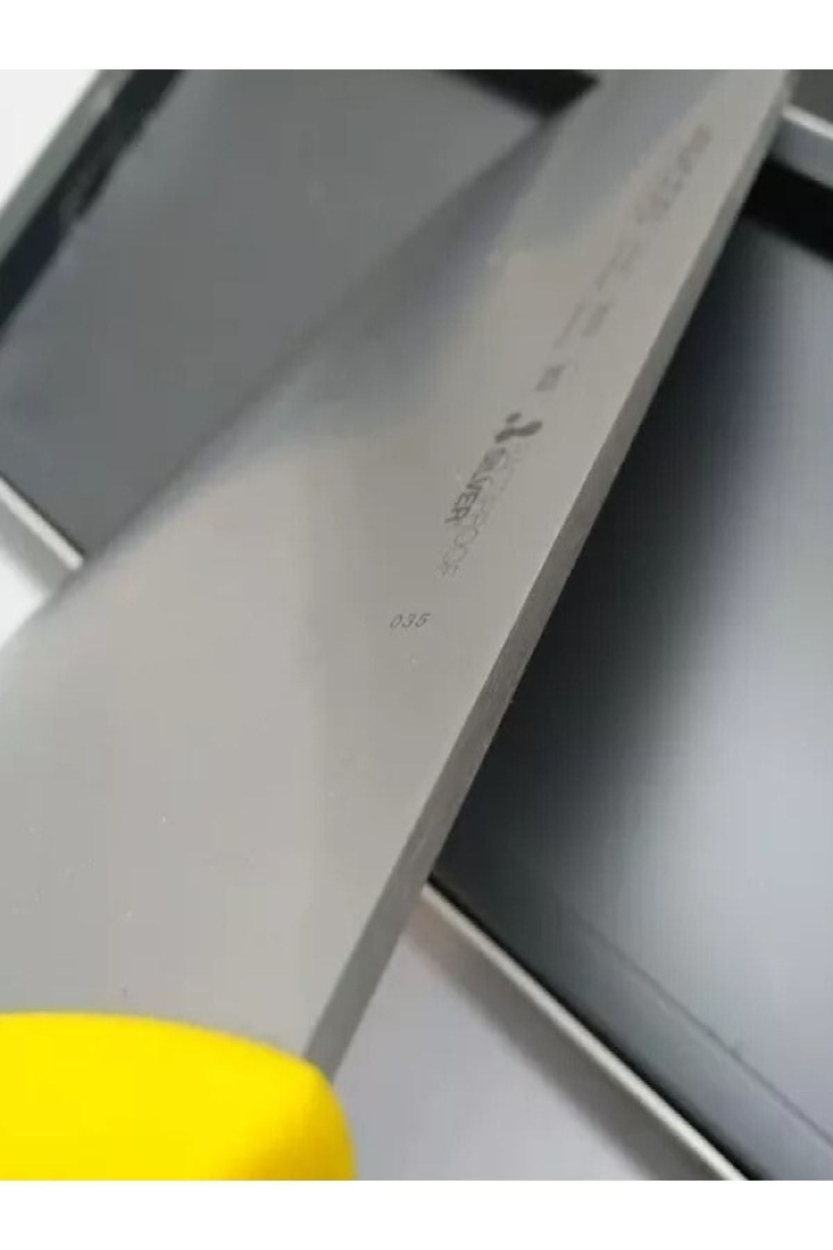 Kasap Satırı Ispanyol Üretimi Satır Kemik Balta 22 Cm 296700 Paslanmaz Çelik Tendon Satırı