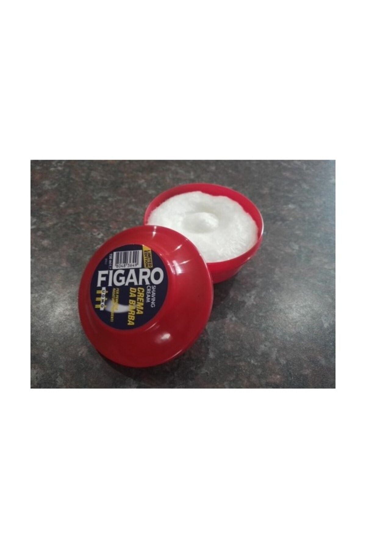 Figaro Kase Tıraş Sabunu İtalyan Malı Badem Kokulu Klasik Geleneksel Traş Sabunu 150 ml