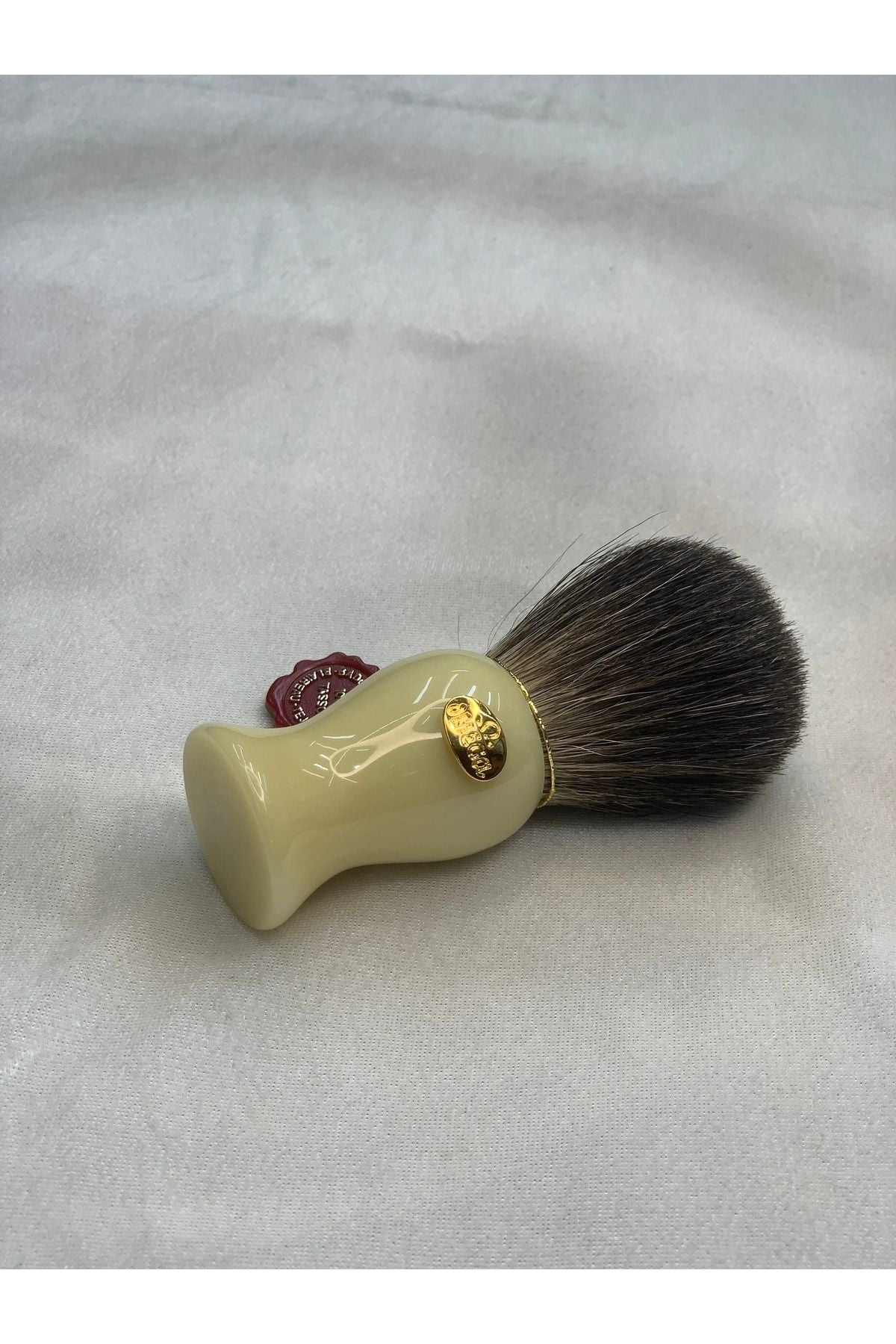 Omega 6220 Black Badger Porsuk Kılı Doğal Kıl Tıraş Fırçası Italyan Gerçek Kıldan Sakal Fırçası