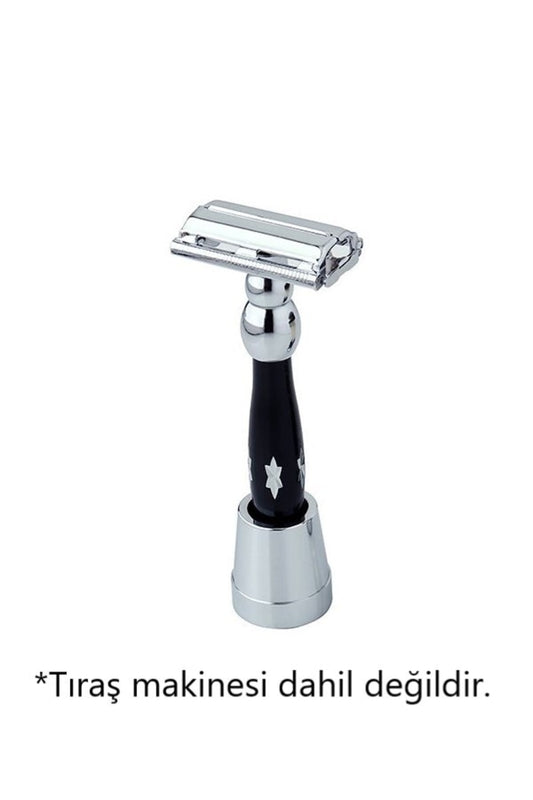Srt-01 Tıraş Makinesi Taban Standı 14.4 Mm Sap Çaplı Krom Kaplı Tıraş Aleti Standı