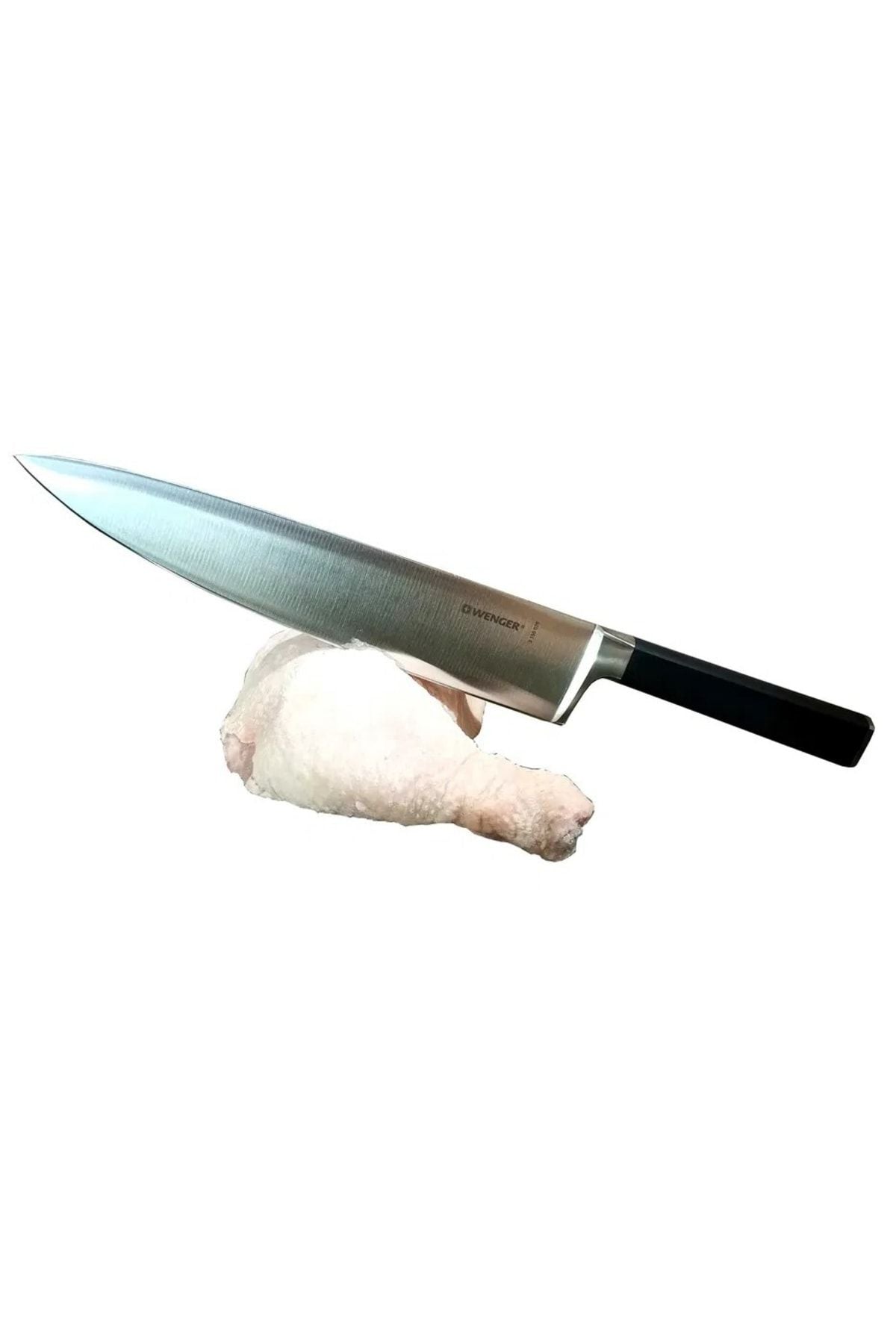 Wenger 3155026 Isviçre Malı Dövme Şef Aşçı Bıçağı 26 Cm Paslanmaz Çelik Geniş Ağızlı Şef Aşçı Bıçak