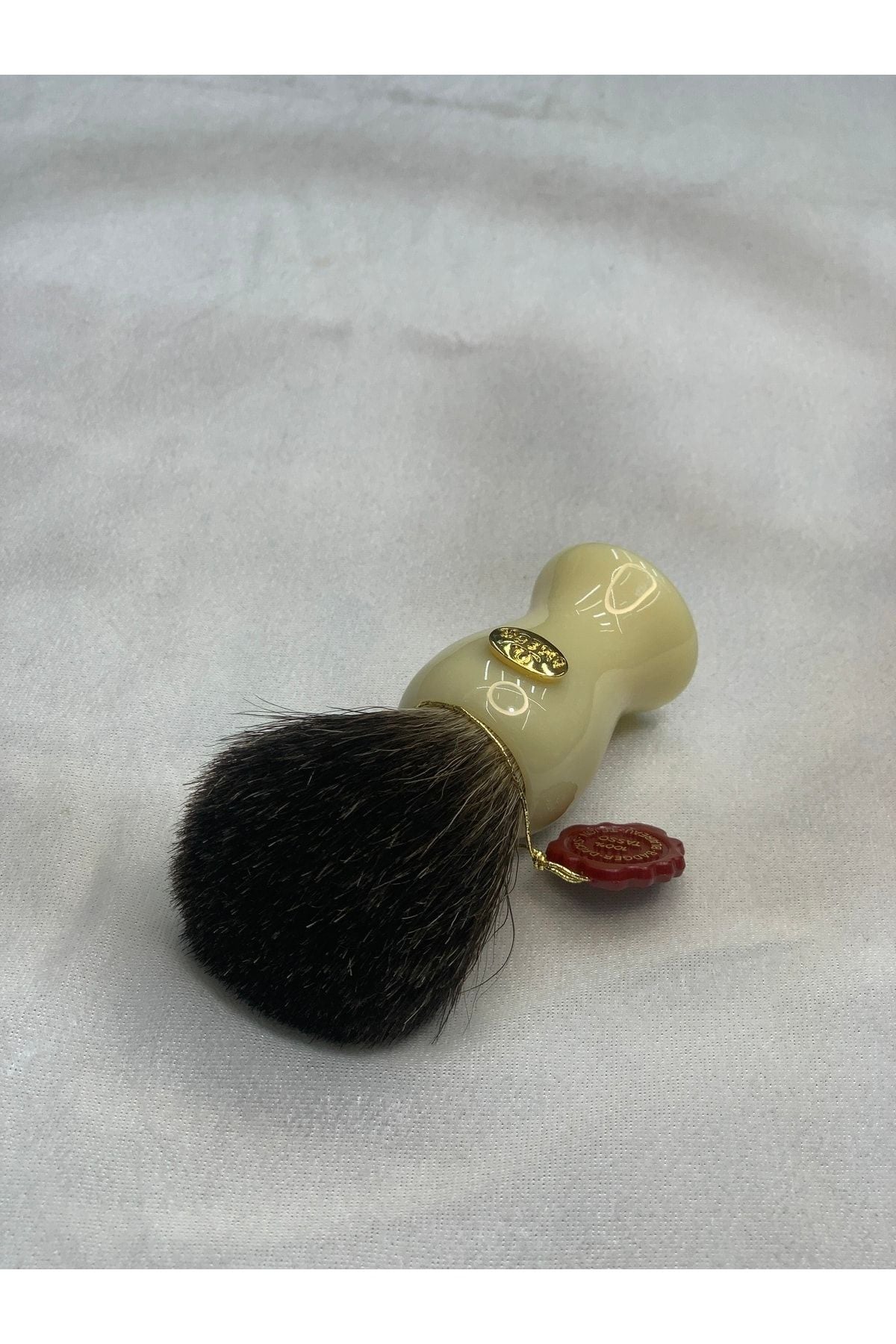 Omega 6220 Black Badger Porsuk Kılı Doğal Kıl Tıraş Fırçası Italyan Gerçek Kıldan Sakal Fırçası