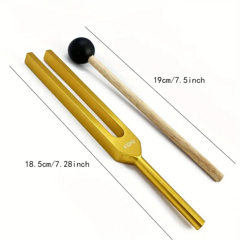 432 hz Akort Çatalı Tuning Fork Meditasyon Müzik Solfej Yoga Terapi Enerji Çakra Frekans