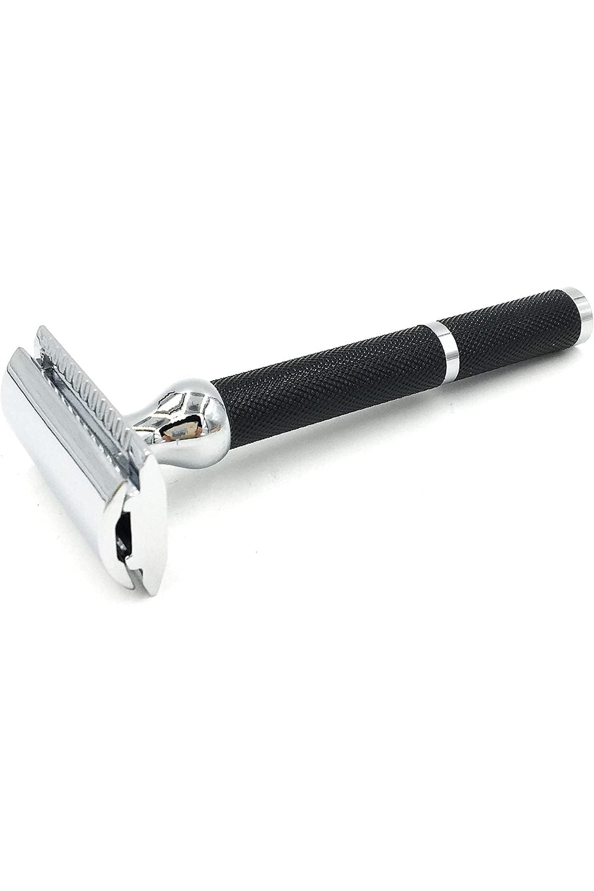 Parker 71r Geleneksel Tıraş Makinesi Üç Parçalı Krom Çift Kenarlı Tıraş Bıçağı Sakal Tıraş Uzun