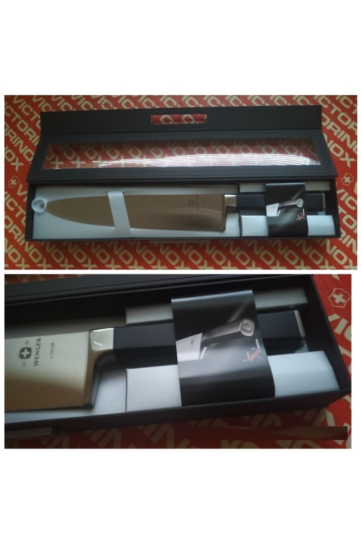 Wenger 3155026 Isviçre Malı Dövme Şef Aşçı Bıçağı 26 Cm Paslanmaz Çelik Geniş Ağızlı Şef Aşçı Bıçak