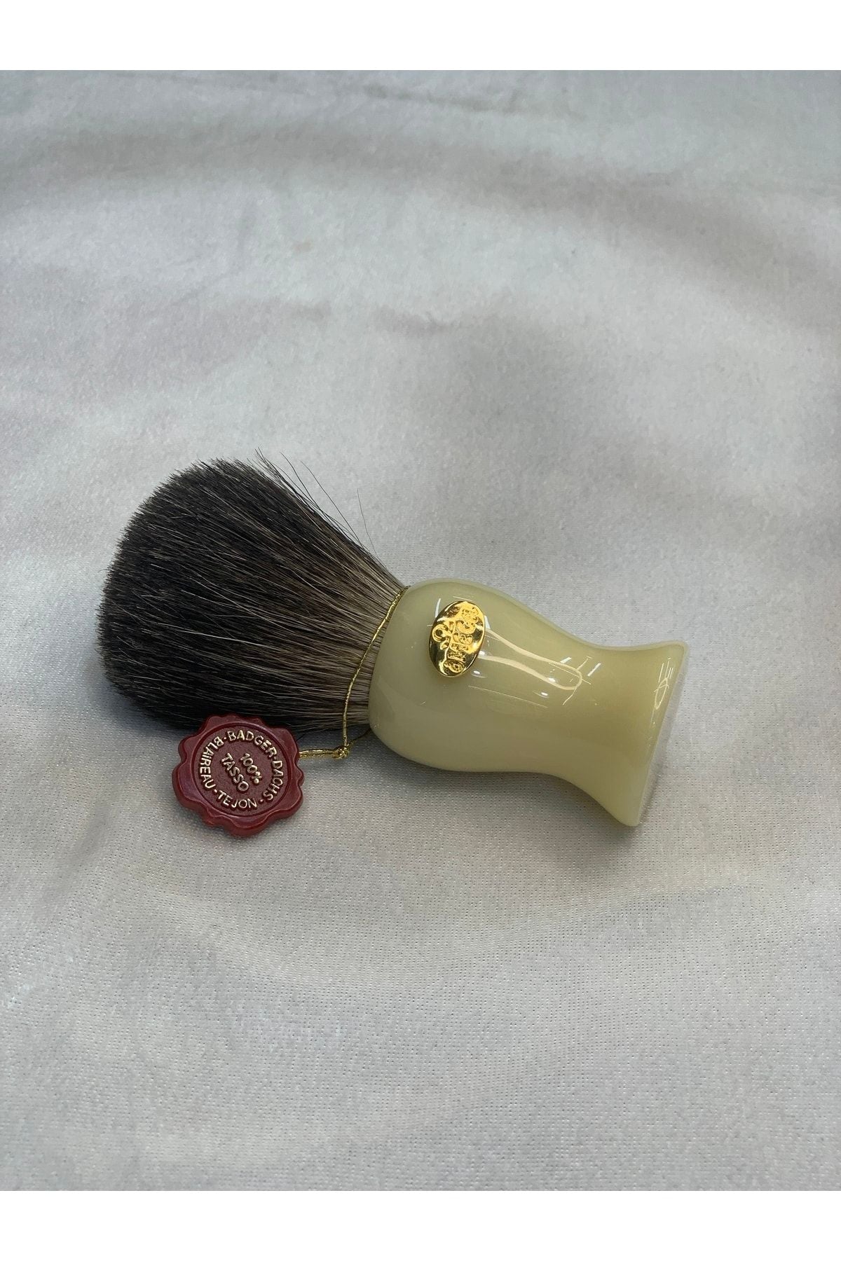 Omega 6220 Black Badger Porsuk Kılı Doğal Kıl Tıraş Fırçası Italyan Gerçek Kıldan Sakal Fırçası