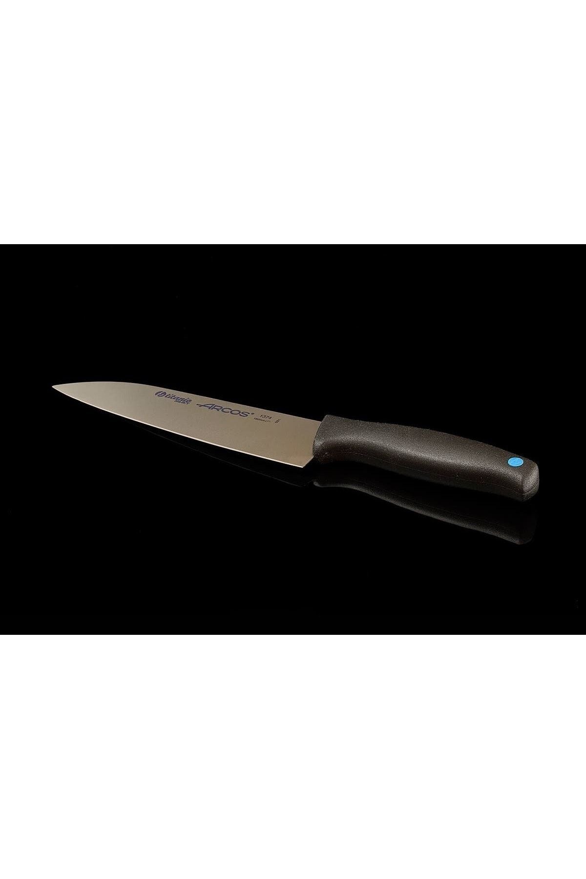 Arcos Titanio 137400 Ispanyol Malı 18 Cm Titanyum Şef Aşçı Bıçağı Pro Chef Mutfak Bıçak Titanium