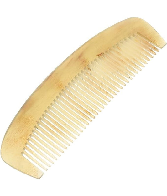 Sorendy Kt-106 - 14 Cm Sığır Boynuzu Doğal Kemik Tarak Antistatik Saç Tarağı Hakiki El Yapımı