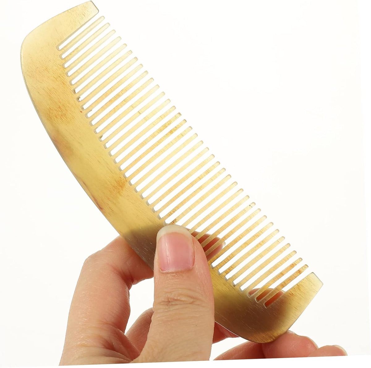 
Sorendy Kt-106 - 14 Cm Sığır Boynuzu Doğal Kemik Tarak Antistatik Saç Tarağı Hakiki El Yapımı