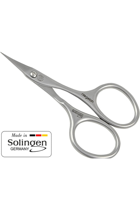Solingen Manikür Makası Alman Malı Kütikül Makas Paslanmaz Çelik 95 Mm Kavisli Keskin Uç 45837