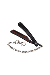 Sorendy 73t Katlanır  9 cm Ustura Tipi Zincirli Cep Tarağı Seyahat Boy Bıyık Sakal Taşınabilir Tarak