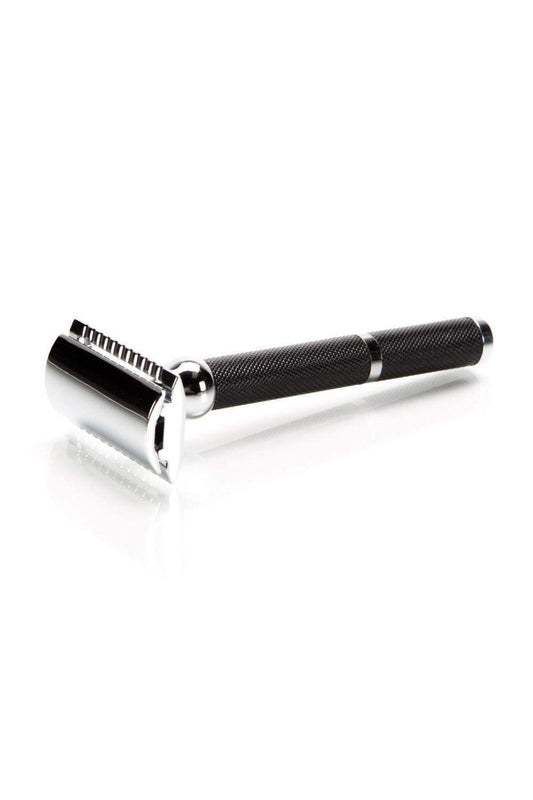 Parker 71r Geleneksel Tıraş Makinesi Üç Parçalı Krom Çift Kenarlı Tıraş Bıçağı Sakal Tıraş Uzun