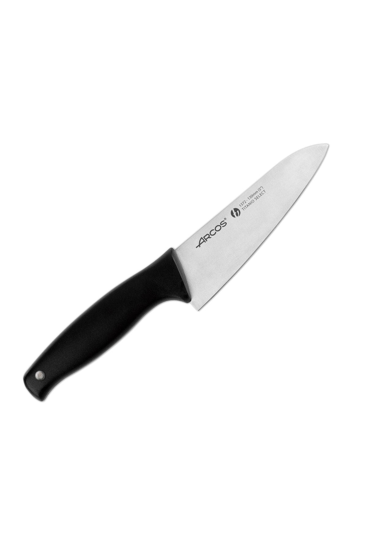 
Arcos Titanio 137200 Ispanyol Malı 13 Cm Titanyum Şef Aşçı Bıçağı Pro Chef Mutfak Bıçak Titanium