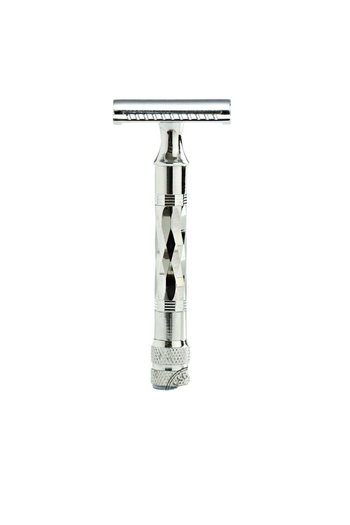 
Parker 62r Geleneksel Tıraş Makinesi Üç Parçalı Krom Çift Kenarlı Tıraş Bıçağı Sakal Düz