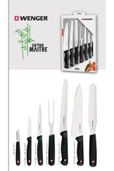 Grand Maitre 310132 Profesyonel Şef Bıçak Seti Paslanmaz Çelik Isviçre Malı Chef Bıçağı Set 7