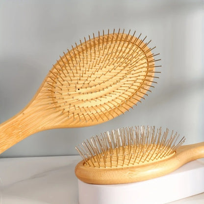 Sorendy İnce İğne Metal Dişli Saç Fırçası Büyük Boy Tarama Açma Fırçası Kafa Derisi AF-112 - 25 cm
