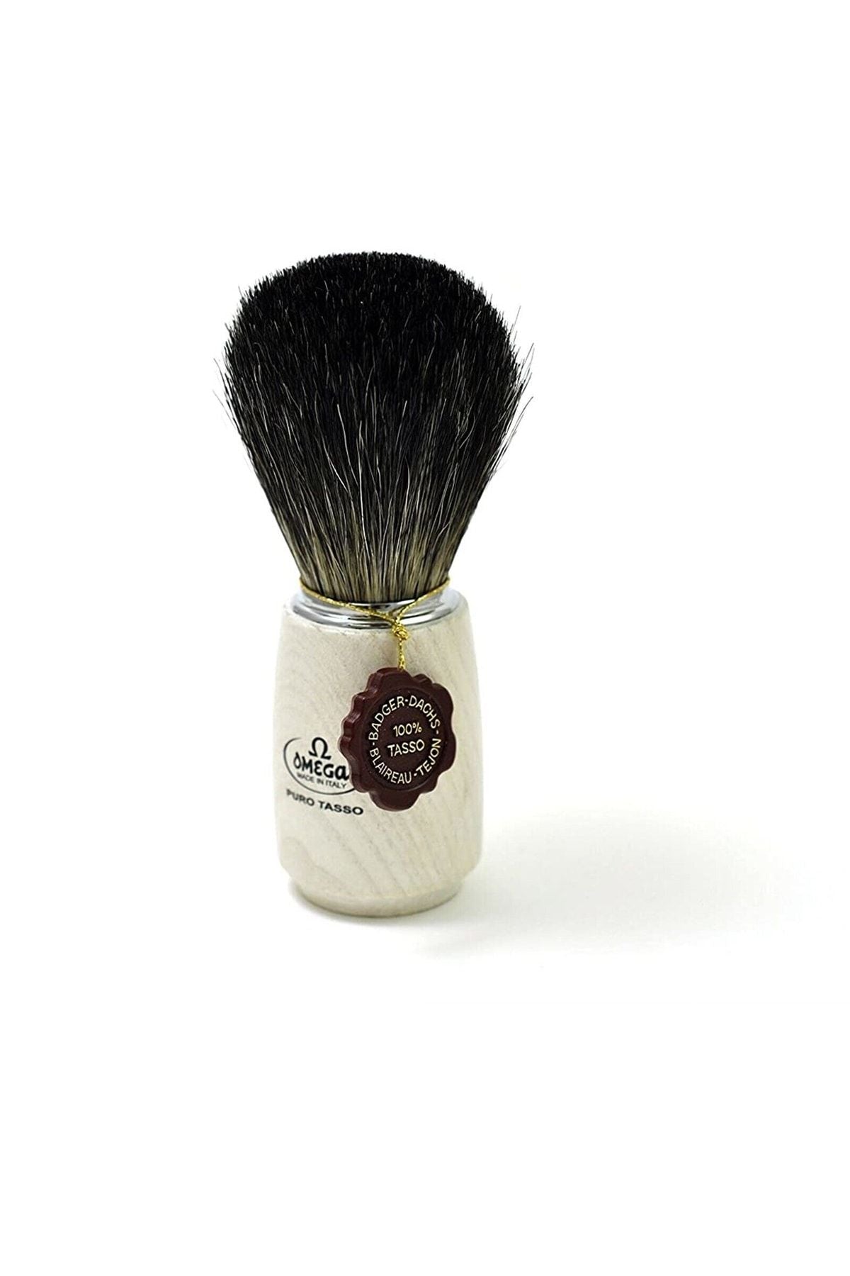 
Omega 6711 Black Badger Porsuk Kılı Doğal Kıl Sakal Tıraş Fırçası Italyan Gerçek Kıldan Ahşap Saplı