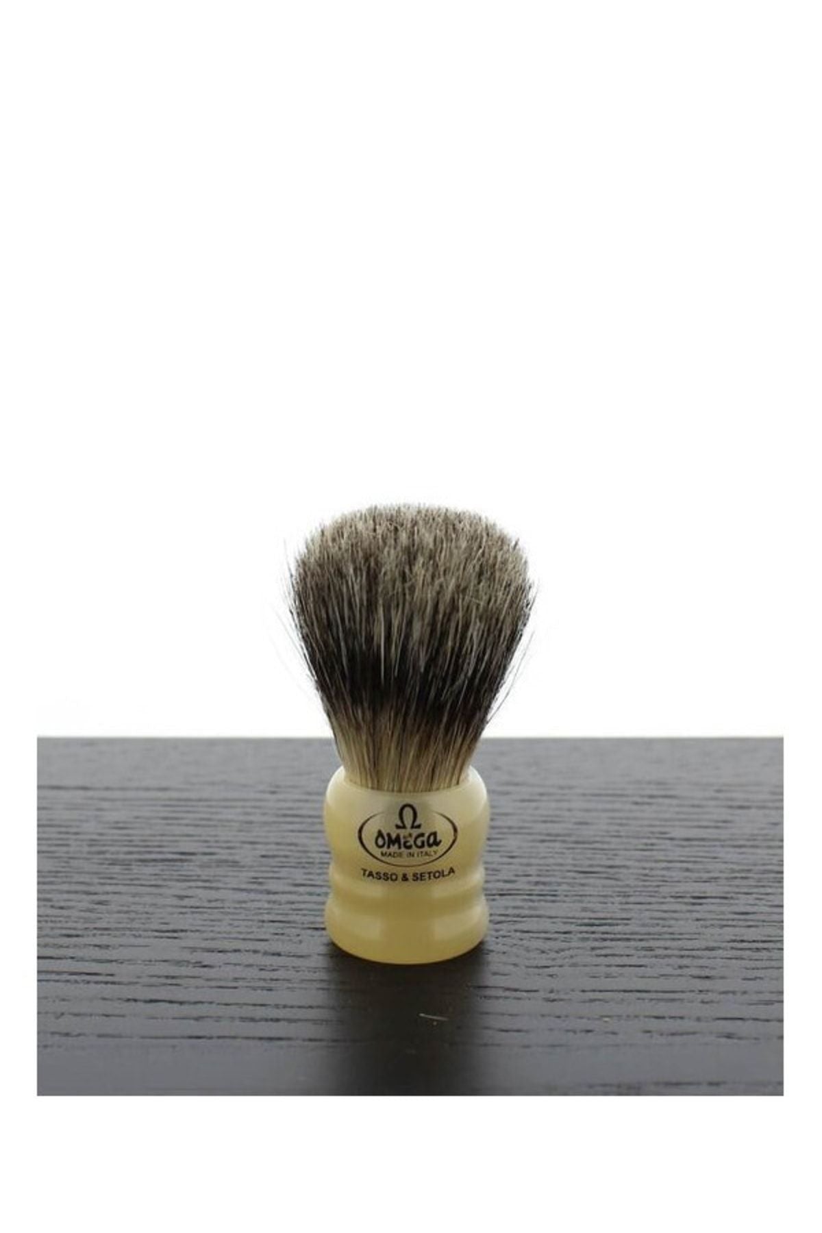 
Omega 11047 Mini Boy Cüce Seyahat Tipi Karışık Doğal Kıl Tıraş Fırçası Italyan Kıl Sakal Fırçası