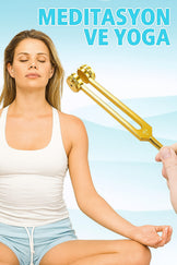 Sorendy 3'lü Akort Çatalı Seti Fork Meditasyon Müzik  Solfej Çatalı Yoga Terapi  Enerji Çakra 528 hz Frekans