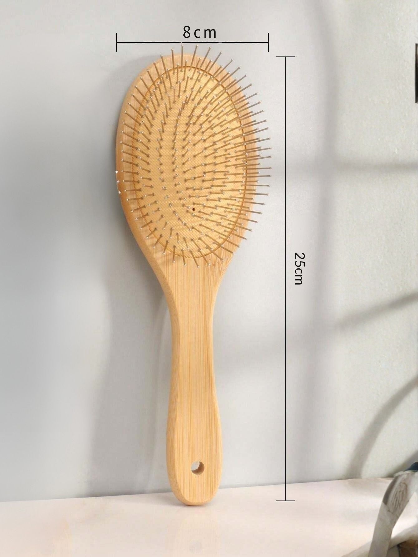 
Sorendy İnce İğne Metal Dişli Saç Fırçası Büyük Boy Tarama Açma Fırçası Kafa Derisi AF-112 - 25 cm