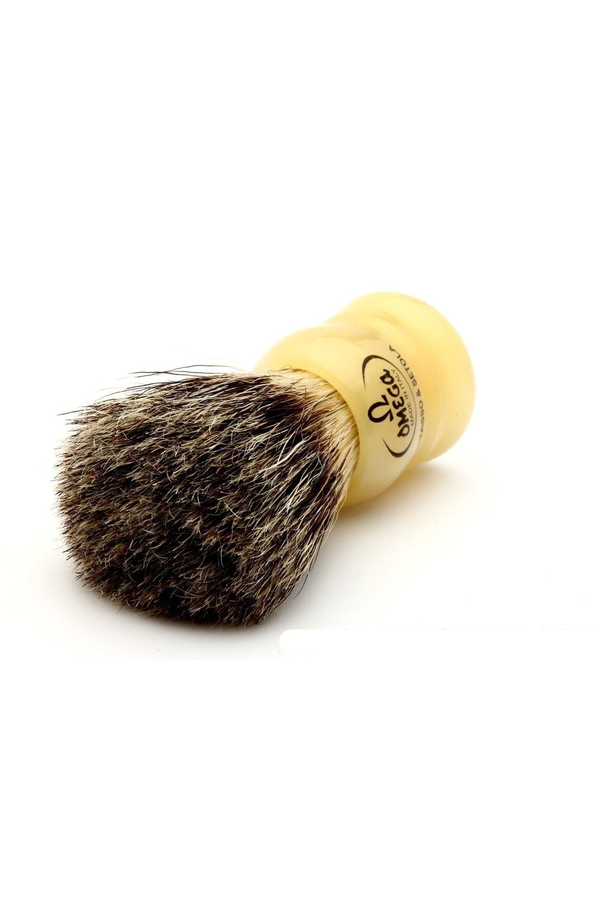
Omega 11047 Mini Boy Cüce Seyahat Tipi Karışık Doğal Kıl Tıraş Fırçası Italyan Kıl Sakal Fırçası