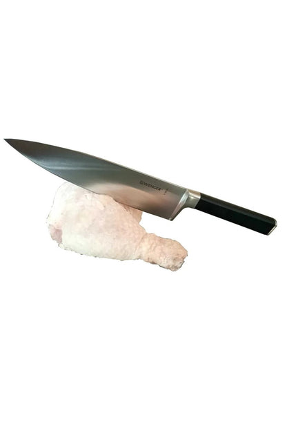 3155021 Isviçre Malı Dövme Şef Aşçı Bıçağı Paslanmaz Çelik Geniş Ağızlı Şef Aşçı Bıçak 21 Cm Pro