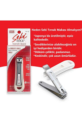 Seki Edge Ss-102 El Ve Ayak Tırnak Makası Lüks El Ve Ayak Tırnağı Keskisi Japon Malı Ithal Paslanmaz