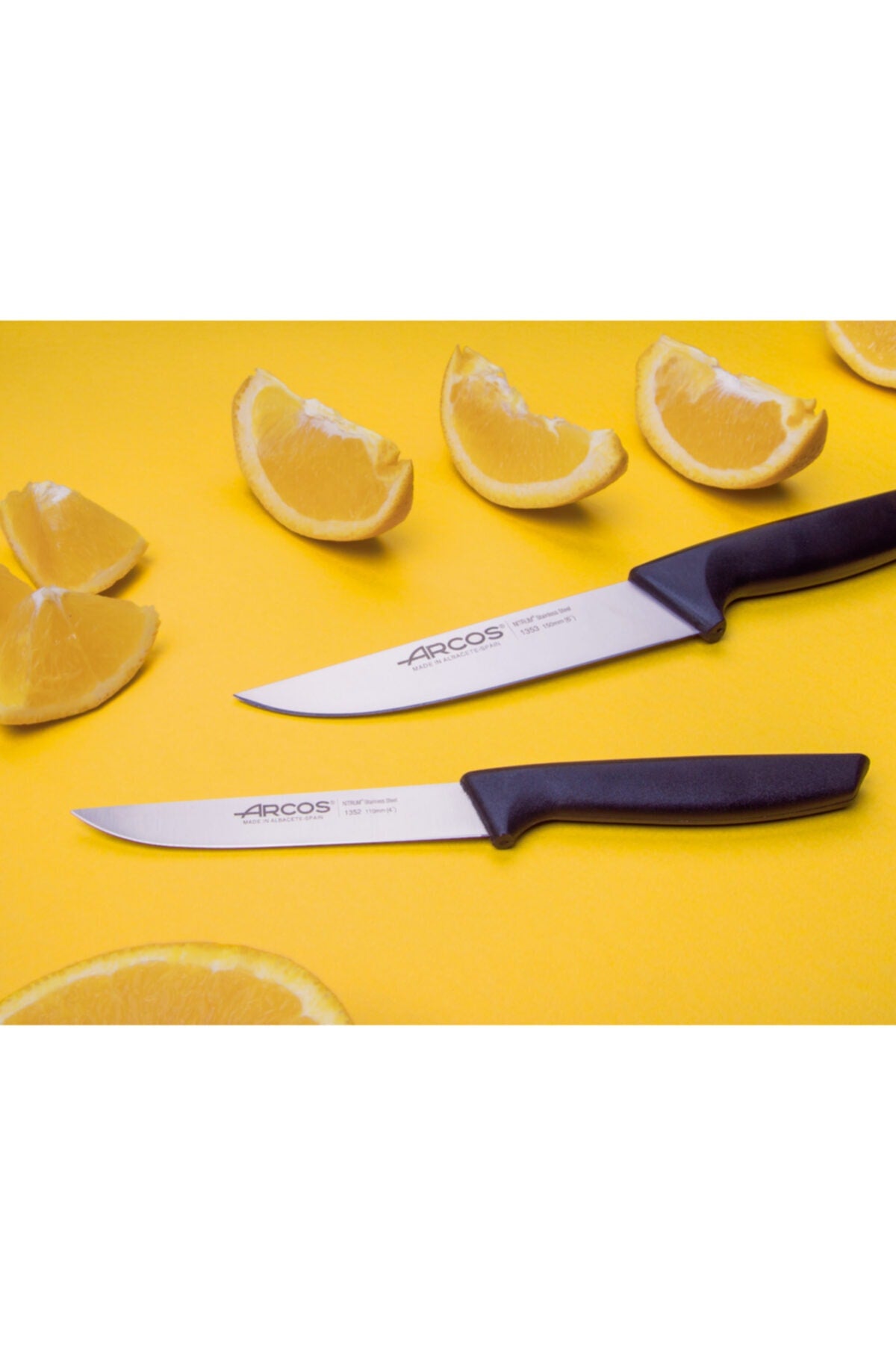 Arcos 135300 Mutfak Sebze Meyve Bıçağı Soyma Bıçağı Nitrum Paslanmaz Çelik Bıçak 15 cm