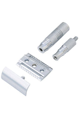 K-99 Seyahat Çantalı Taşınabilir Tıraş Makinesi Taraklı 4 Parçaya Bölünen 105 Mm Metal Klasik Tıraş