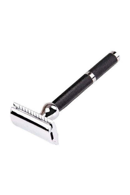 Parker 71r Geleneksel Tıraş Makinesi Üç Parçalı Krom Çift Kenarlı Tıraş Bıçağı Sakal Tıraş Uzun