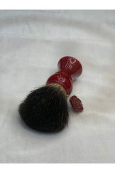 Omega 6281 Black Badger Porsuk Kılı Doğal Kıl Tıraş Fırçası Italyan Kıldan Sakal Fırçası Plastik