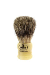 Omega 11047 Mini Boy Cüce Seyahat Tipi Karışık Doğal Kıl Tıraş Fırçası Italyan Kıl Sakal Fırçası