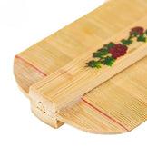 Sorendy El Yapımı Bambu Çift Taraflı Ahşap Bit Tarağı Kepek Geleneksel Çin Tasarımı  AT-132 - 11 cm
