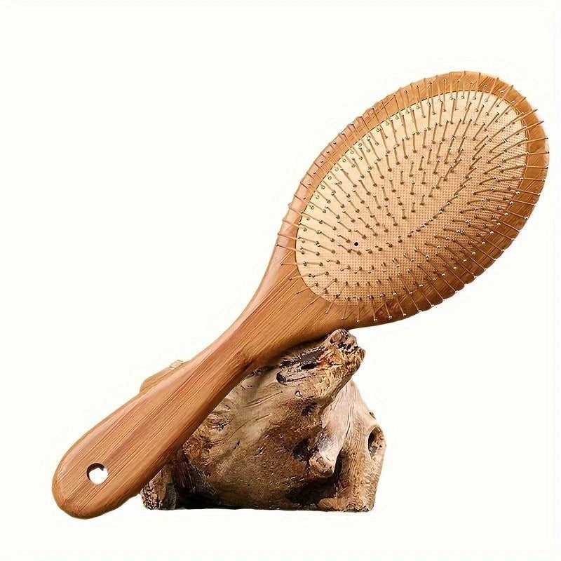 
Sorendy İnce İğne Metal Dişli Saç Fırçası Büyük Boy Tarama Açma Fırçası Kafa Derisi AF-112 - 25 cm