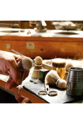 Omega 6283 Black Badger Porsuk Kılı Doğal Kıl Tıraş Fırçası Italyan Gerçek  Sakal Fırçası Reçine Sap