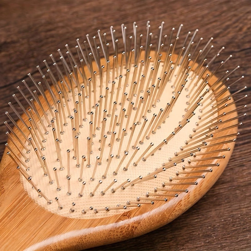Sorendy İnce İğne Metal Dişli Saç Fırçası Büyük Boy Tarama Açma Fırçası Kafa Derisi AF-112 - 25 cm