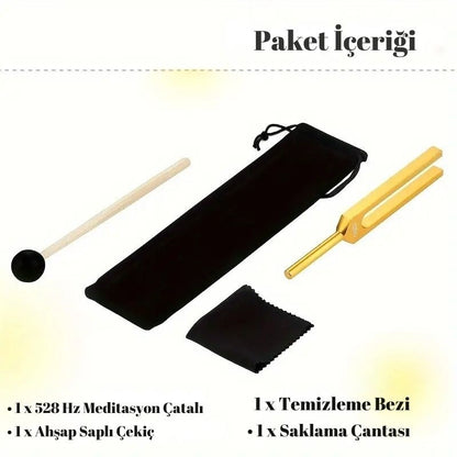528 Hz Meditasyon ve Rahatlık Akort Solfej Çatalı Yoga Terapi Tuning Fork Enerji Çakra Sevgi Frekans